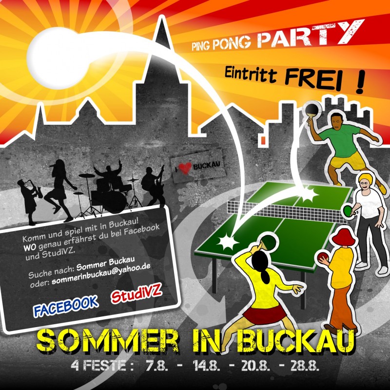 Flyer - Sommer in Buckau